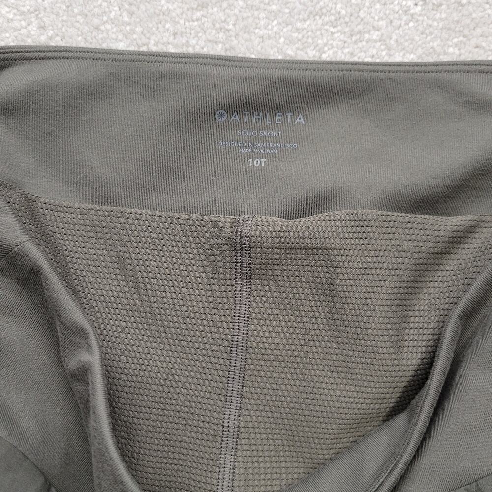 Athleta Soho Camo Skort Size 10T Tall Women’s Athletic Tennis Golf Pockets - Picture 3 of 7